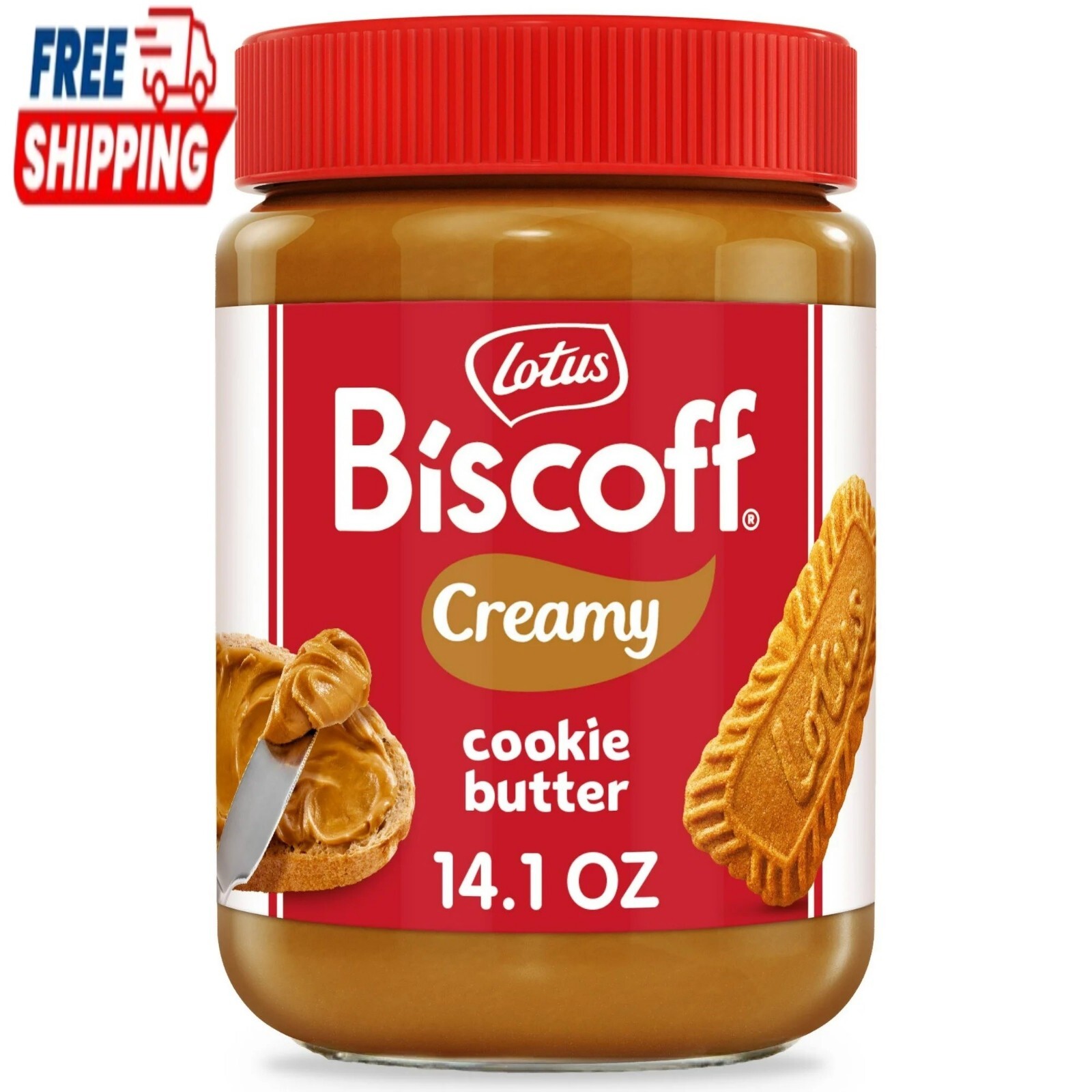 Lotus Biscoff Creamy Cookie Butter 14.1 oz Lotus Biscoff Creamy Cookie Butter 14.1 oz