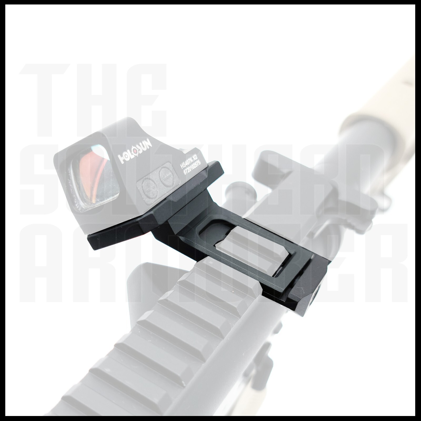 TSA® Super Slim RMSc 45 Degree Offset Angle Optic Mount, RMSc 407K 507K Sentinel