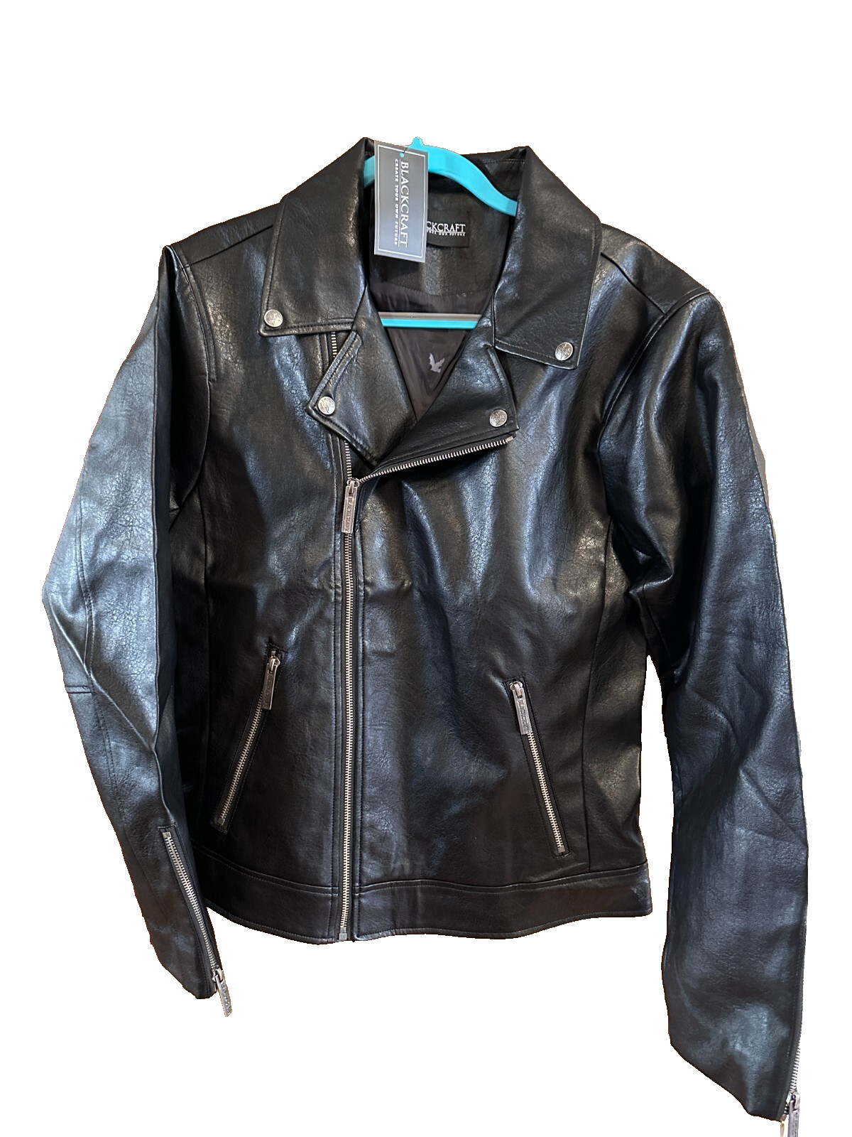 Brand New Blackcraft Spirits of the Dead Men\'s Moto Jacket | Men\'s X-Small
