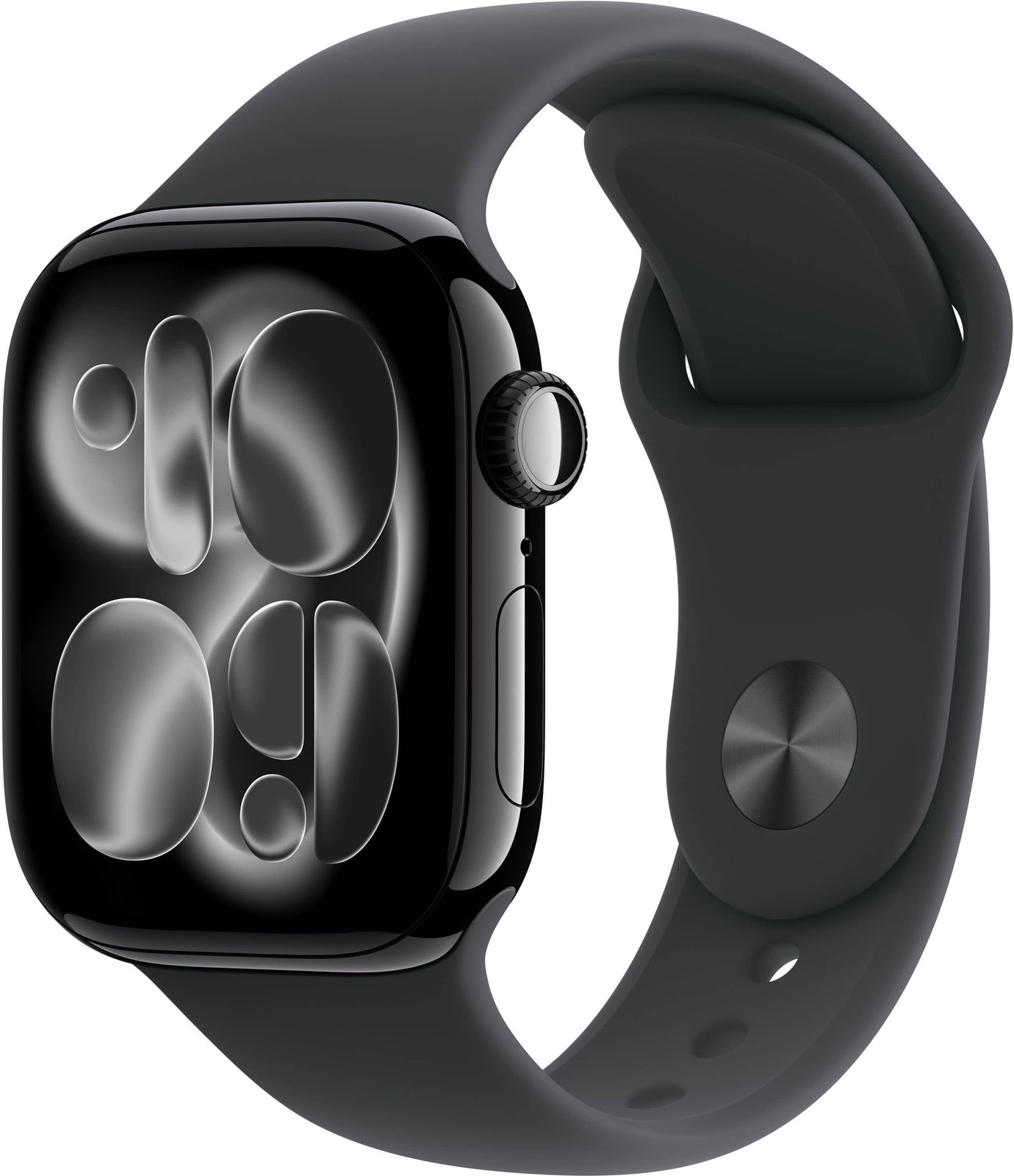 Apple Watch Gen 11 Series 11 42mm Jet Black Aluminum - Black Sport Band
