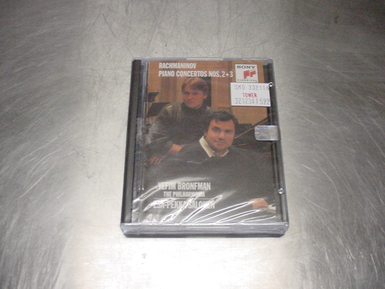Rachmaninov Piano Concertos NOS. 2 & 3 Bronfman Salonen Minidisc Sealed w/Tower 