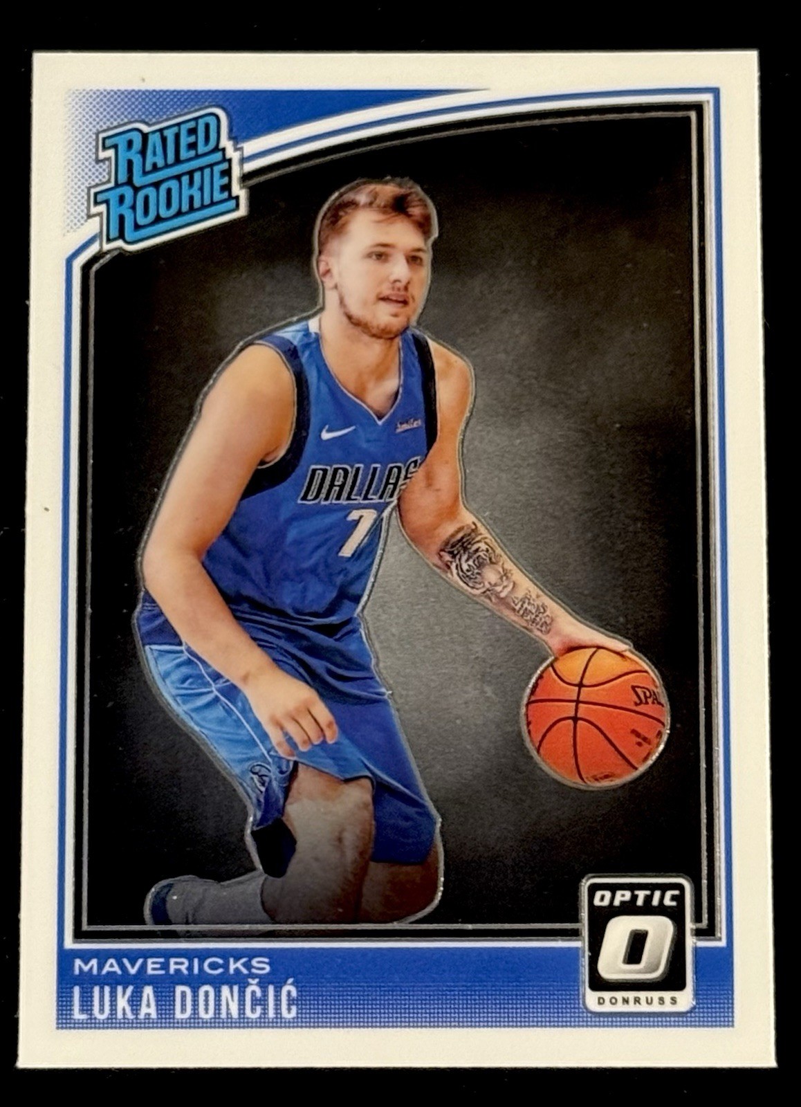 Luka Doncic 2018-19 Donruss Optic #177 Rated Rookie RC Mavericks Lakers Luka Doncic 2018-19 Donruss Optic #177 Rated Rookie RC Mavericks Lakers