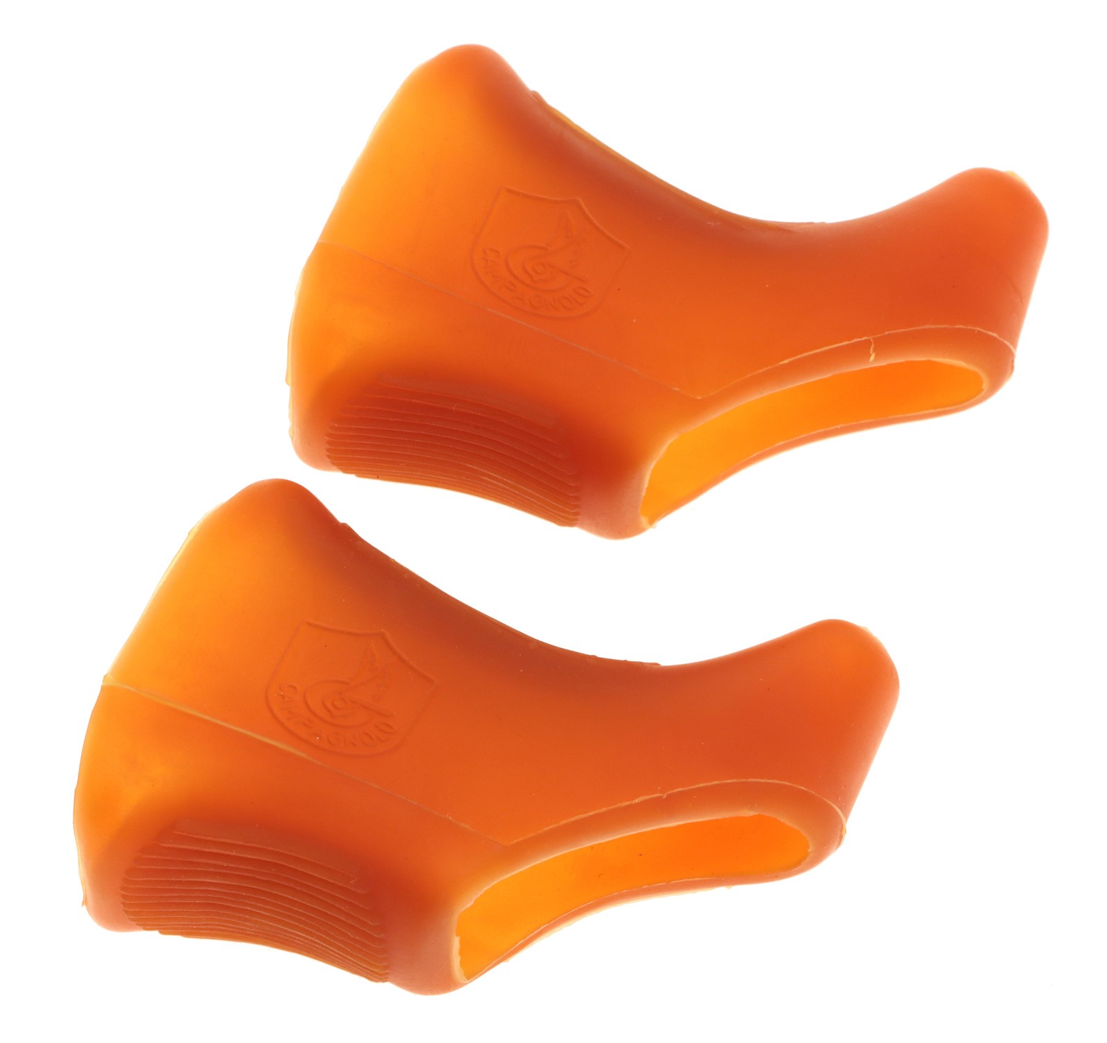 Campagnolo Nuovo Record Super Rec Brake Hoods Shield Logo Gum NOS *OG Campag* Campagnolo Nuovo Record Super Rec Brake Hoods Shield Logo Gum NOS *OG Campag*