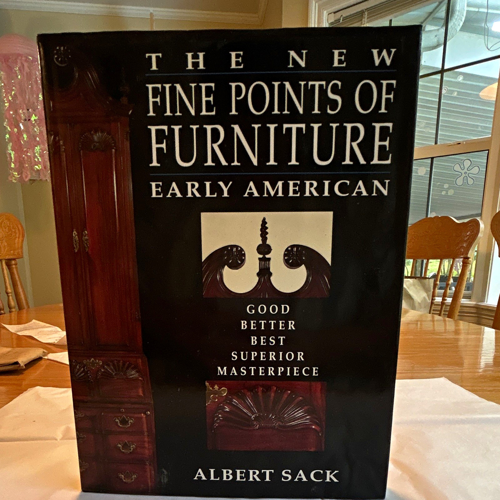 The New Fine Points of Furniture: Early American Albert Sack HC Illus 1993 1st The New Fine Points of Furniture: Early American Albert Sack HC Illus 1993 1st