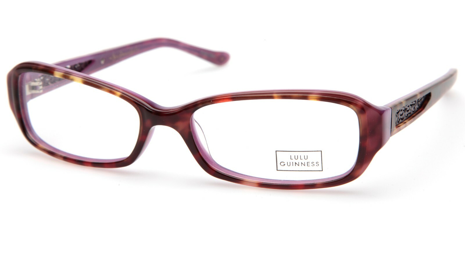 NEW LULU GUINNESS L835 TOR Tortoise EYEGLASSES GLASSES FRAME 52-16-130 B27mm