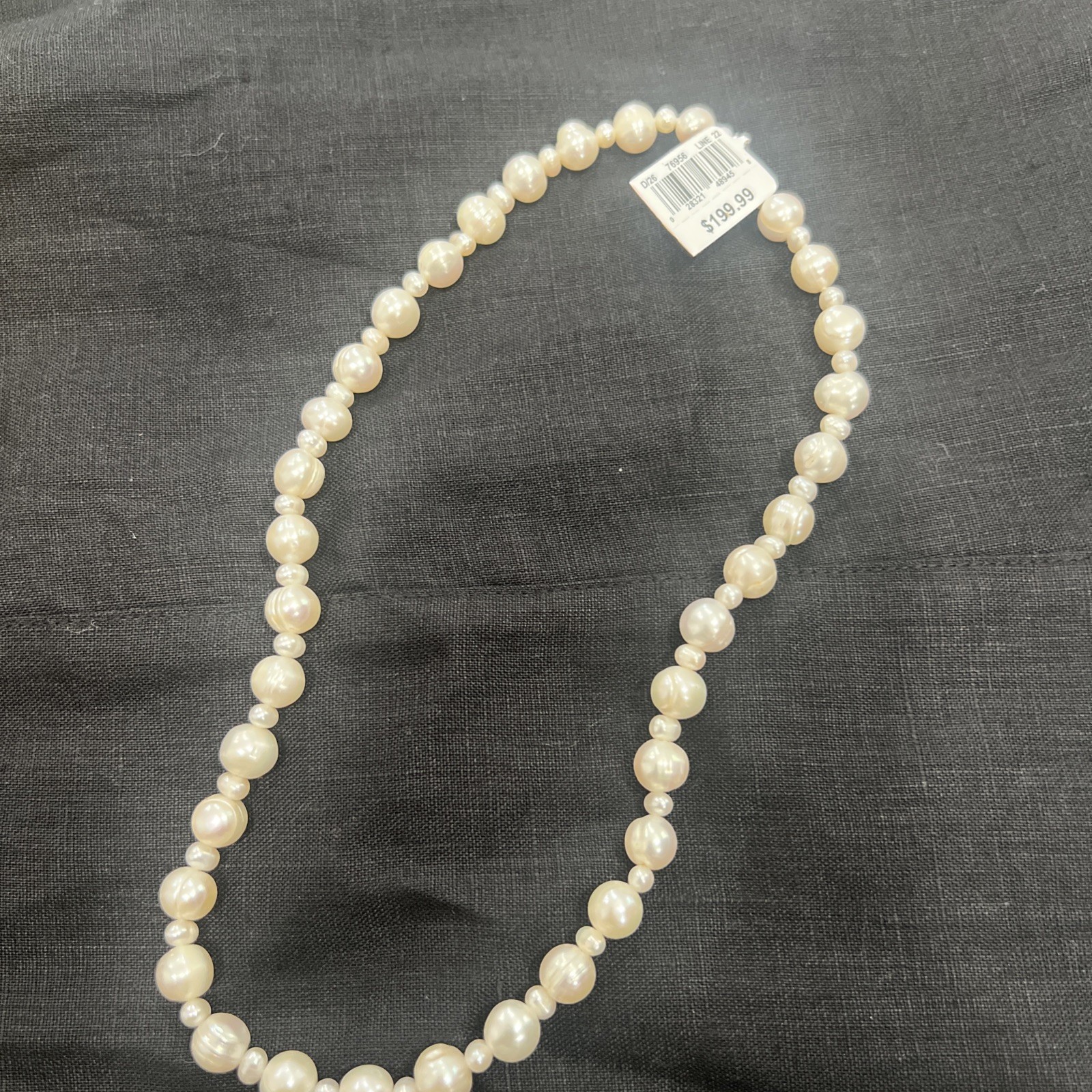 cultured freshwater pearl 18” 925