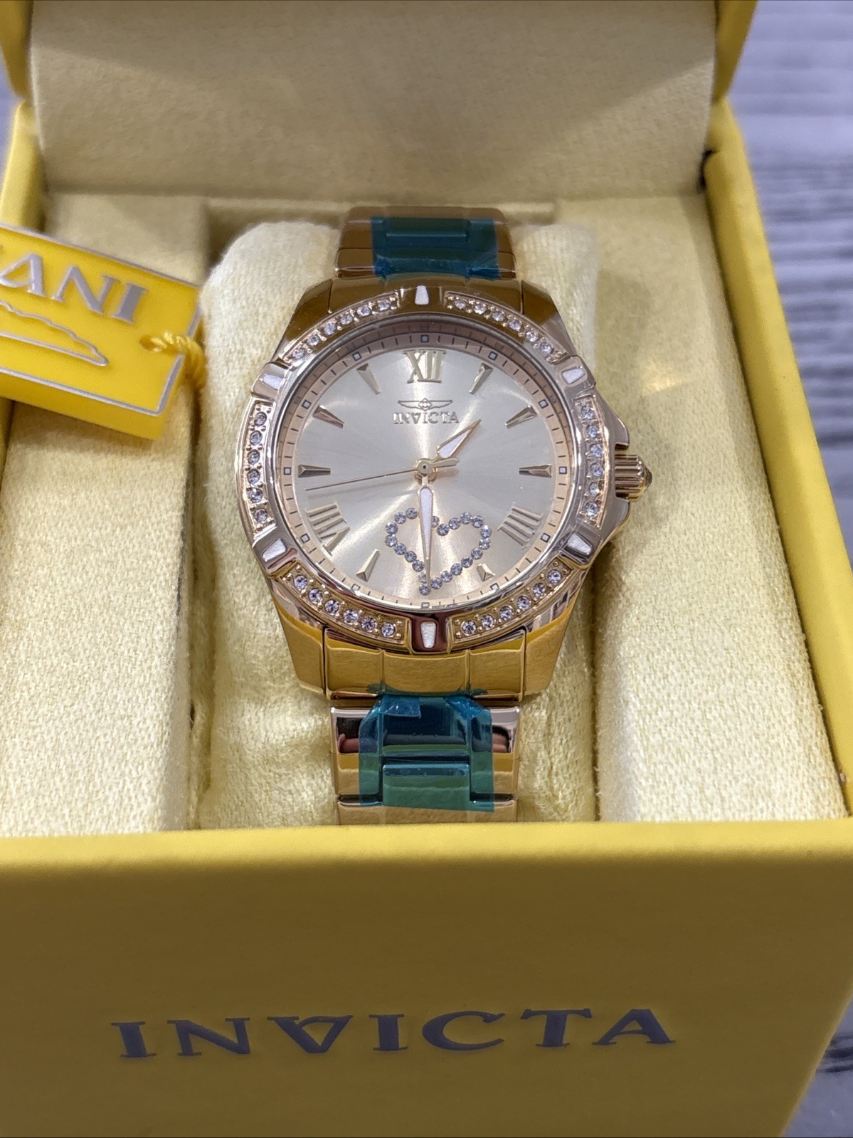 Invicta Angel Lady Gold Women's Watch - 21384