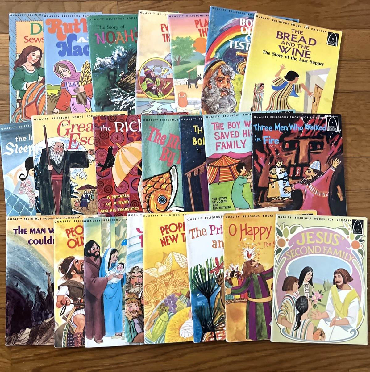 Vintage Arch Books Quality Religious Books For Children Lot Of 22 Homeschool Vintage Arch Books Quality Religious Books For Children Lot Of 22 Homeschool