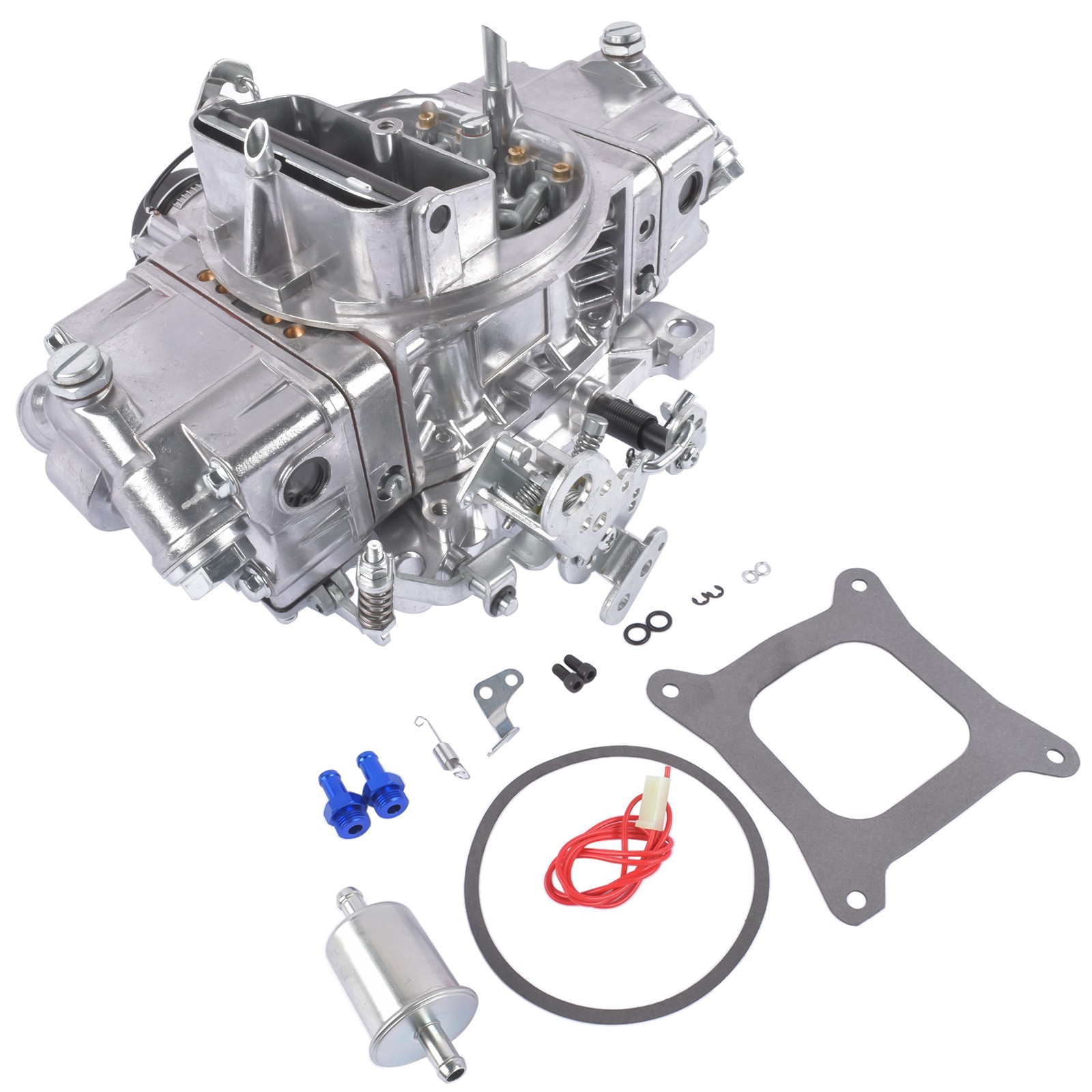 US/Carburetor 750 CFM Double-Pumper 4 Barrel Carb E-Choke For Holley BR-67213 US/Carburetor 750 CFM Double-Pumper 4 Barrel Carb E-Choke For Holley BR-67213