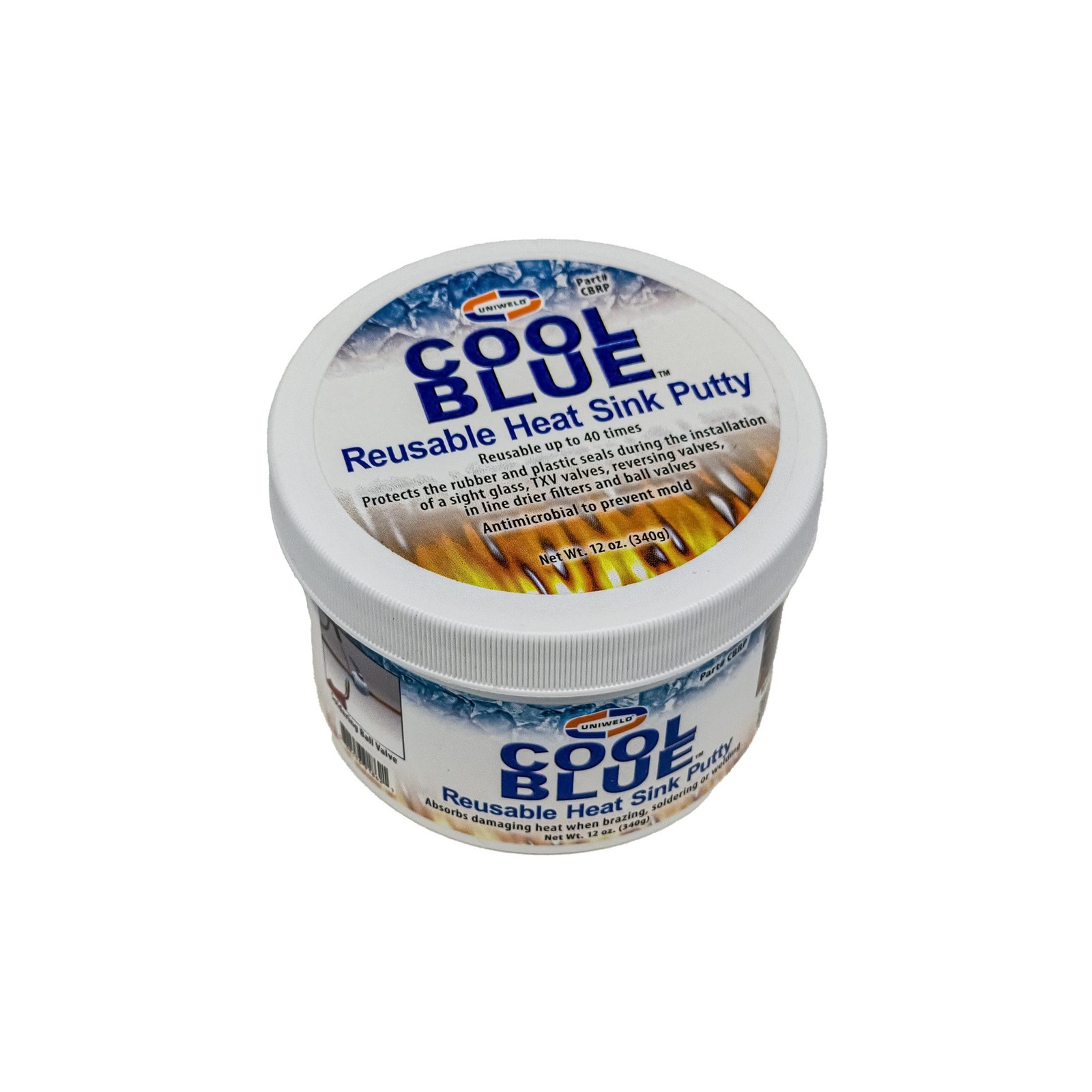 Uniweld 91862 Cool Blue Heat Sink Putty CBRP Uniweld 91862 Cool Blue Heat Sink Putty CBRP