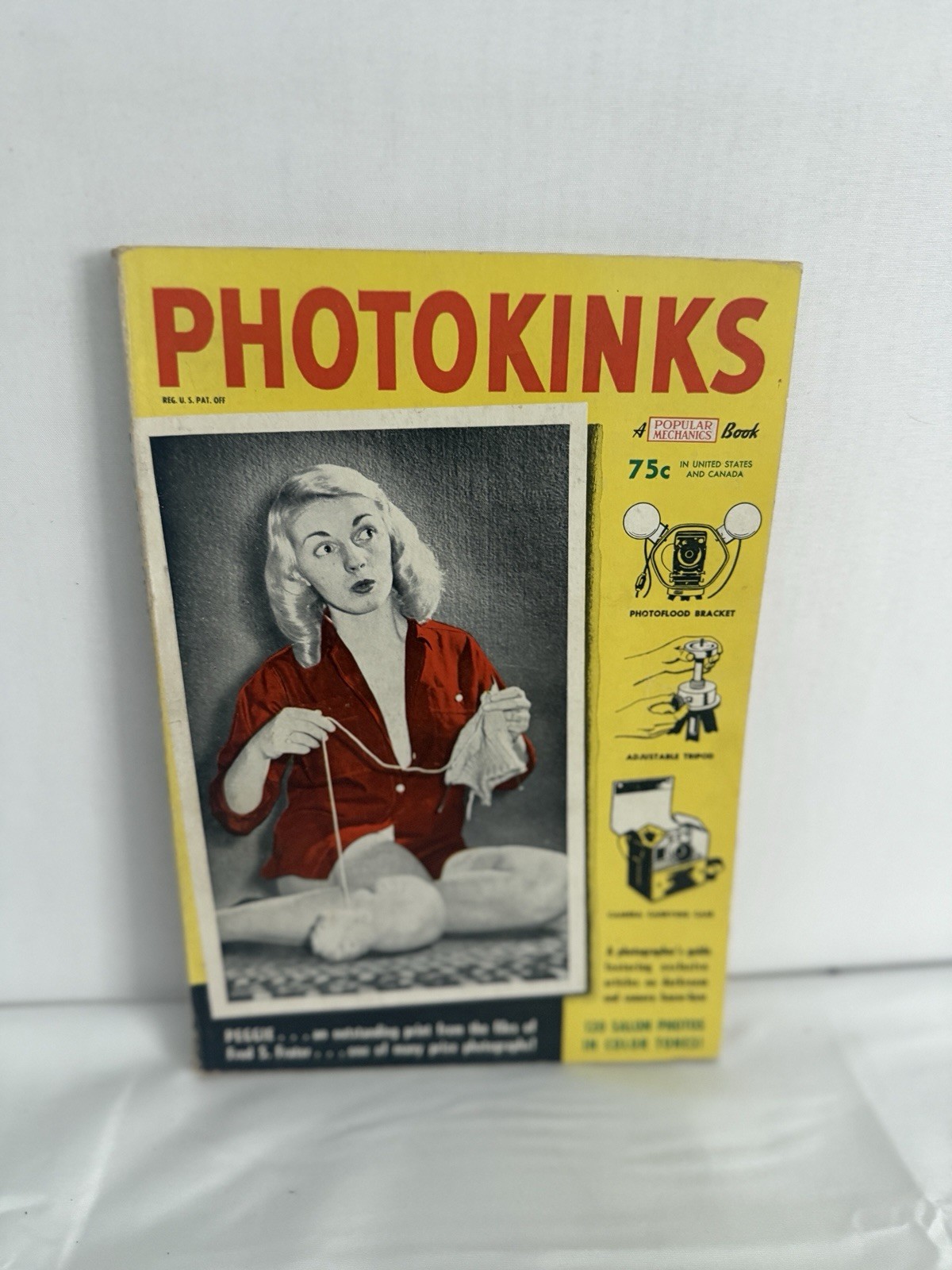 1954 Photokinks - Vintage Popular Mechanics Book Excellent Condition 1954 Photokinks - Vintage Popular Mechanics Book Excellent Condition