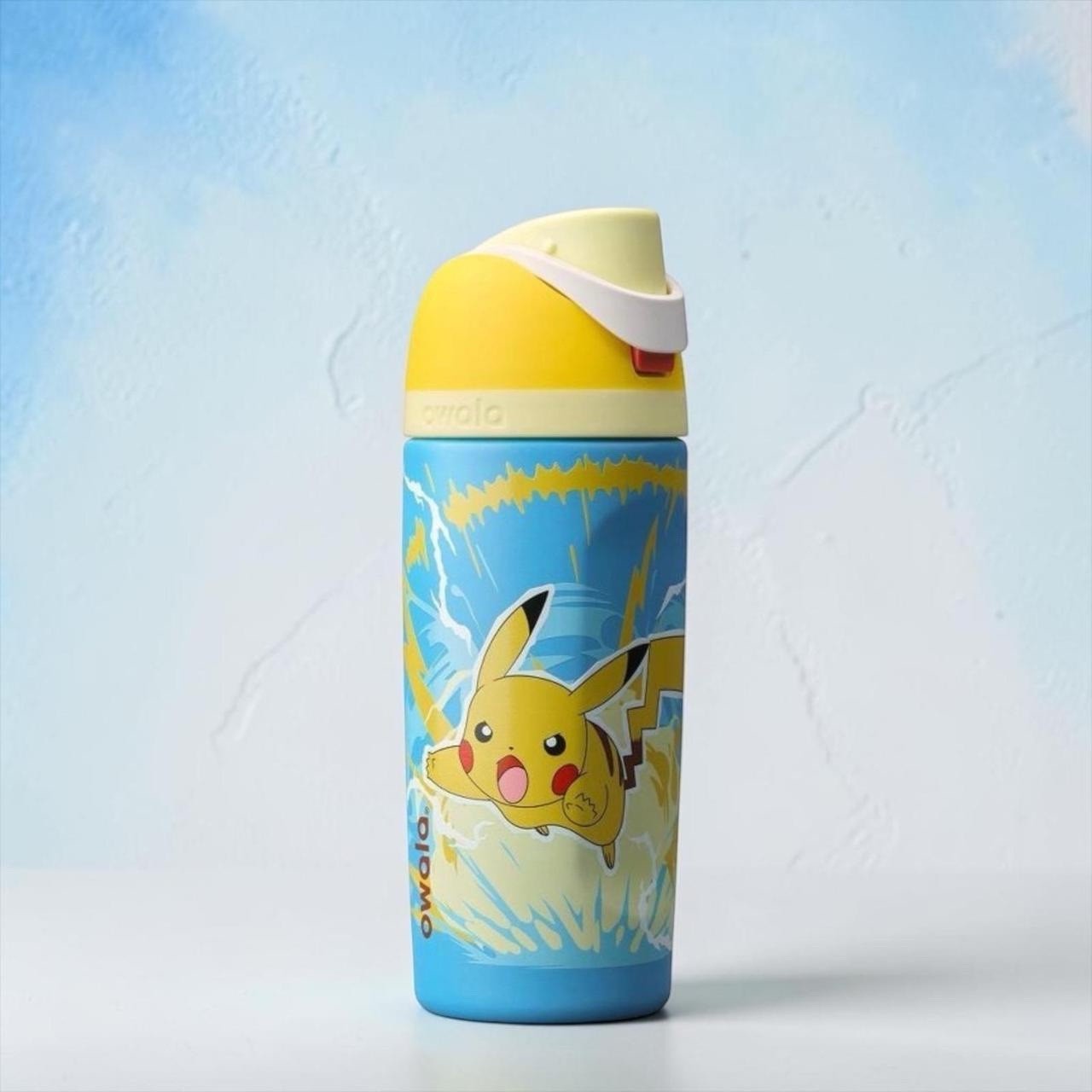 POKÉMON x OWALA FreeSip 16 oz Pikachu Stainless Steel Water Bottle FAST SHIP POKÉMON x OWALA FreeSip 16 oz Pikachu Stainless Steel Water Bottle FAST SHIP