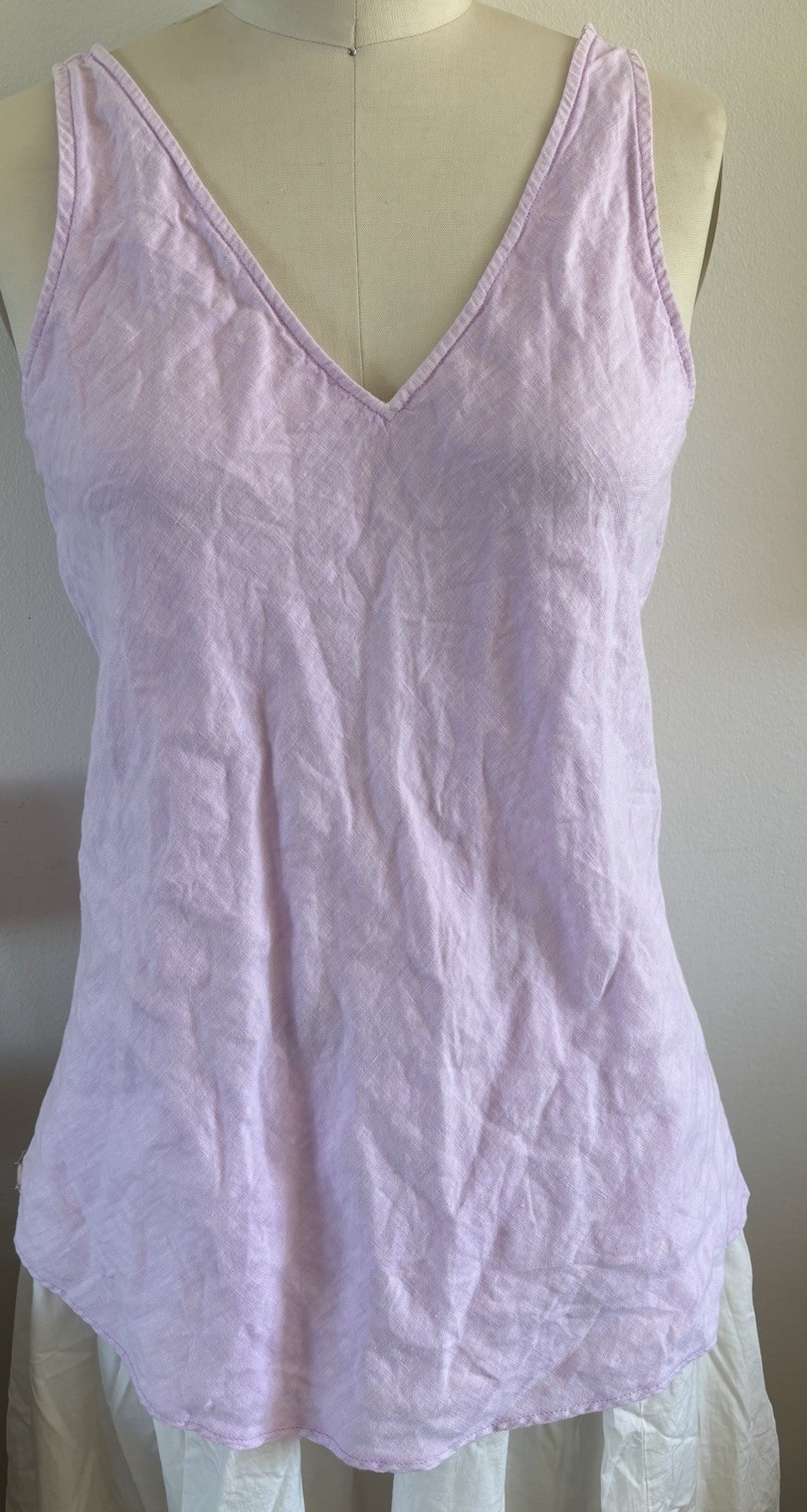Lilly Pulitzer Lilac Linen Tank Top