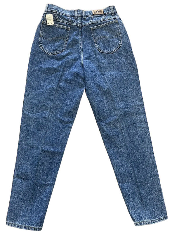 NWT Vintage Lee Relaxed Riders Narrow Ankle High Waisted Jeans Misses Size 16