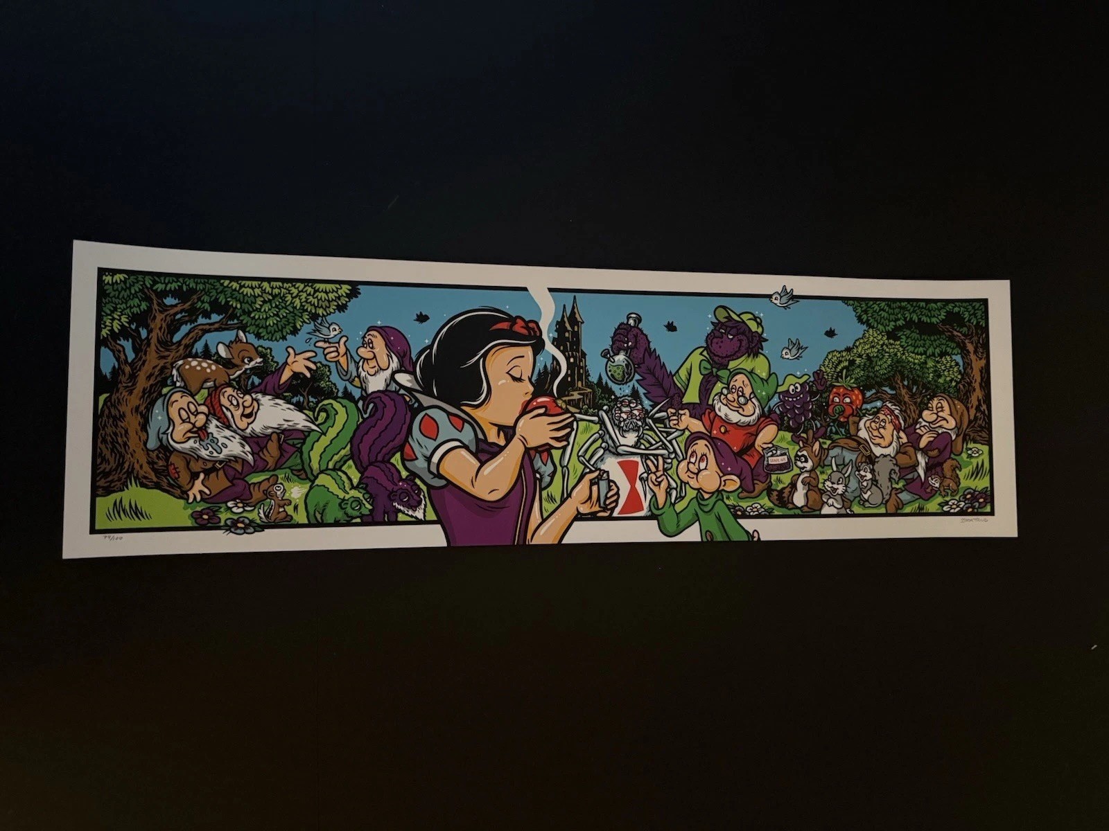 Strangelove Skateboards Apple Princess Print Signed #/100 Todd Bratrud Strangelove Skateboards Apple Princess Print Signed #/100 Todd Bratrud
