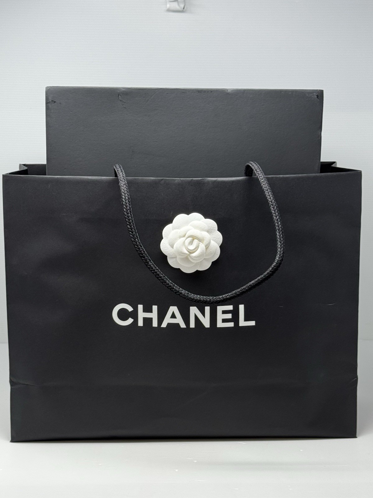 Chanel LARGE Empty Magnet Storage Box With Bag Tissue Paper 16x12x7 Chanel LARGE Empty Magnet Storage Box With Bag Tissue Paper 16x12x7