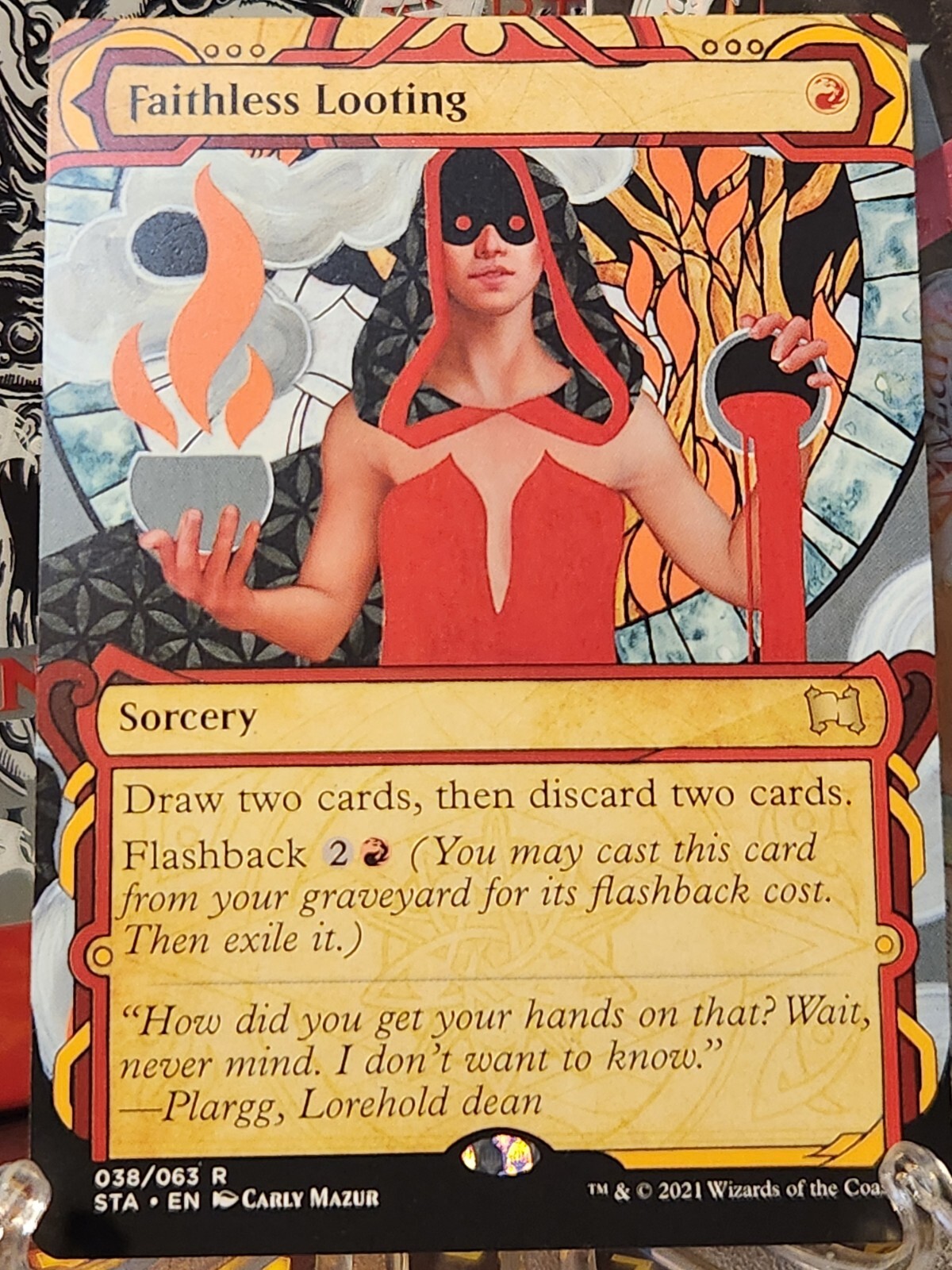 Faithless Looting Strixhaven Mystical Archive NM Rare #038