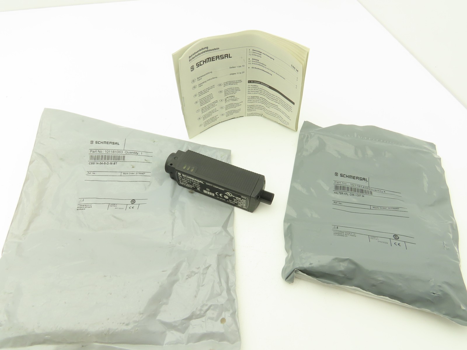 Schmersal CSS 14-34-S-D-M-ST Magnet Safety Sensor Non Contact 101181063