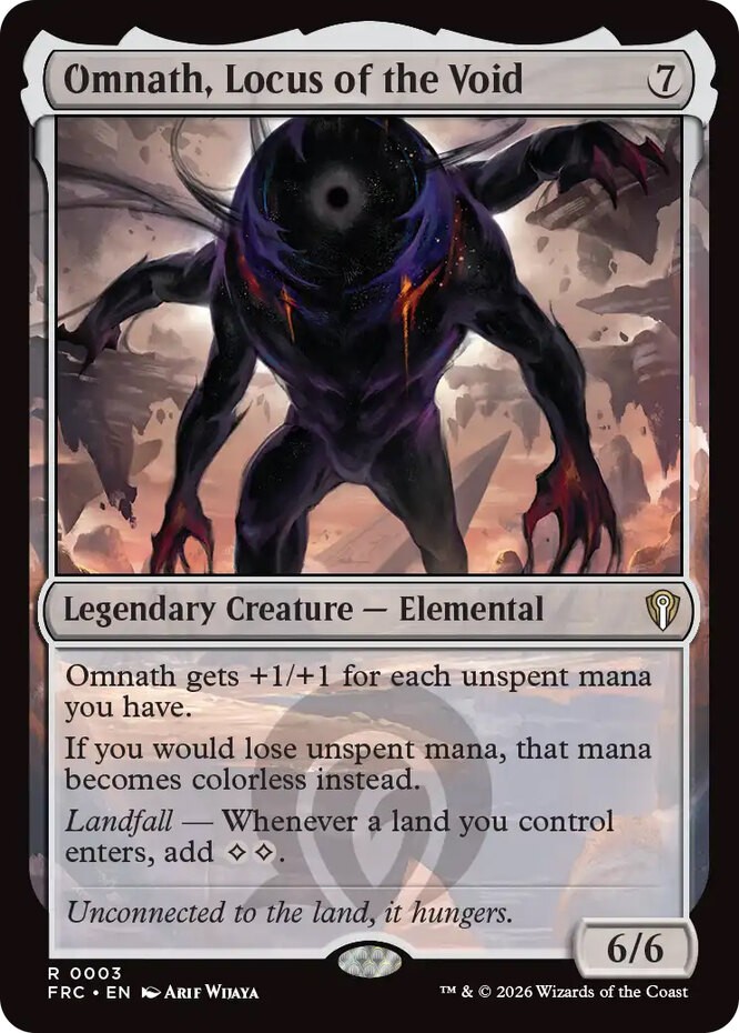x1 Omnath, Locus of the Void R MTG Commander: Reality Fracture M/NM, English x1 Omnath, Locus of the Void R MTG Commander: Reality Fracture M/NM, English
