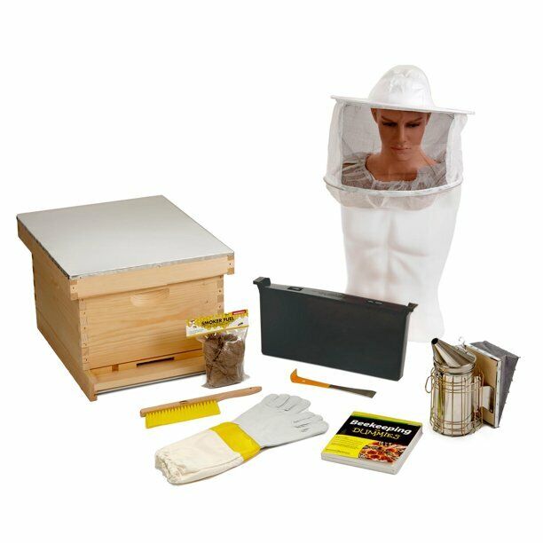 Miller/Little Giant 10 Frame Deluxe Beginner Bee Hive Kit.