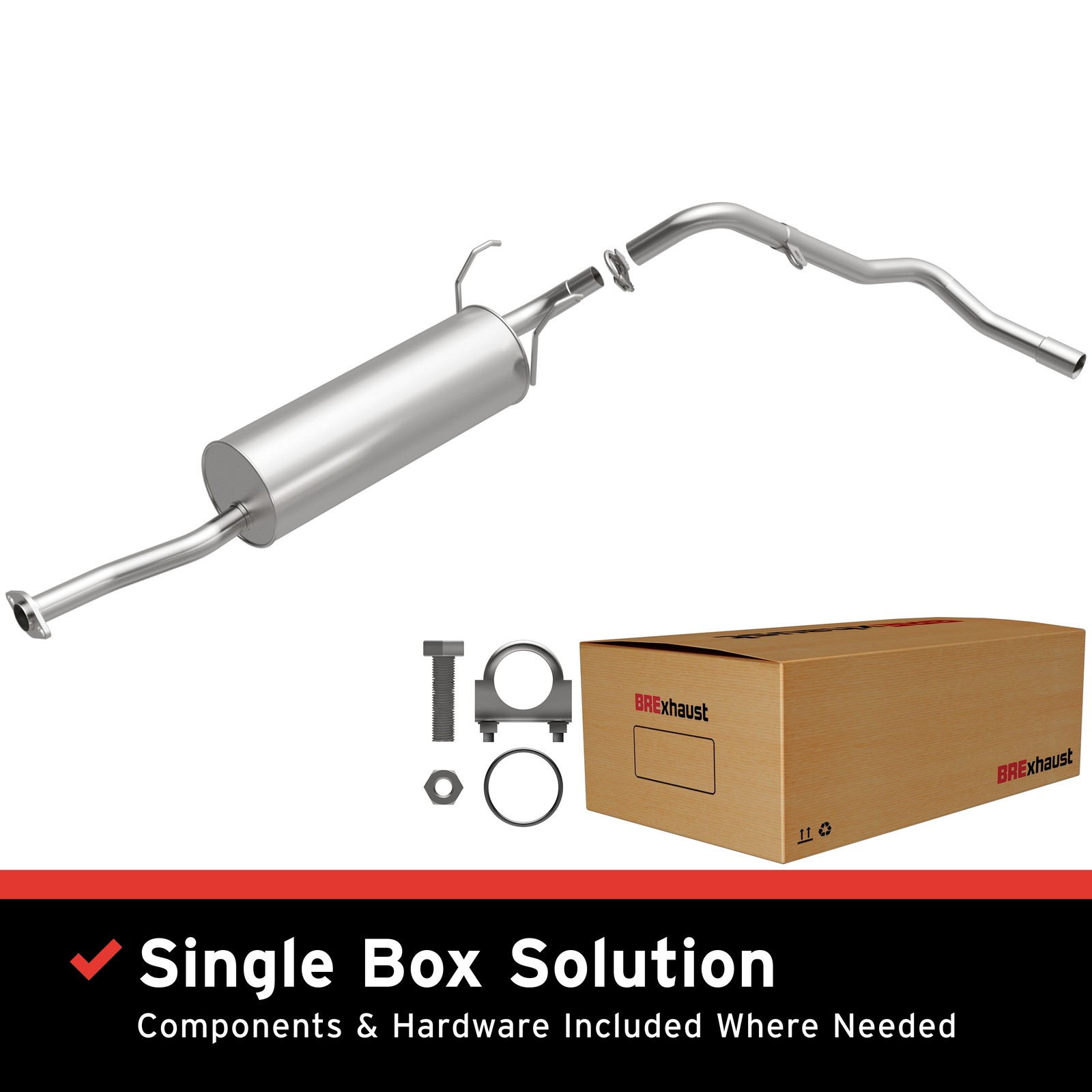OE Replacement Exhaust System Kit For 1986-1989 Toyota 4Runner OE Replacement Exhaust System Kit For 1986-1989 Toyota 4Runner