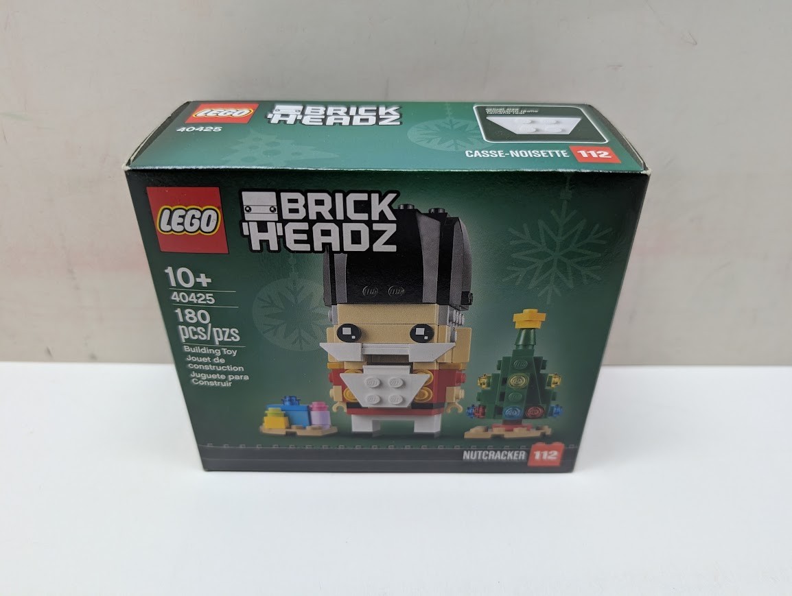 LEGO 40425 BRICKHEADZ: Nutcracker Holiday New & Sealed & Retired LEGO 40425 BRICKHEADZ: Nutcracker Holiday New & Sealed & Retired