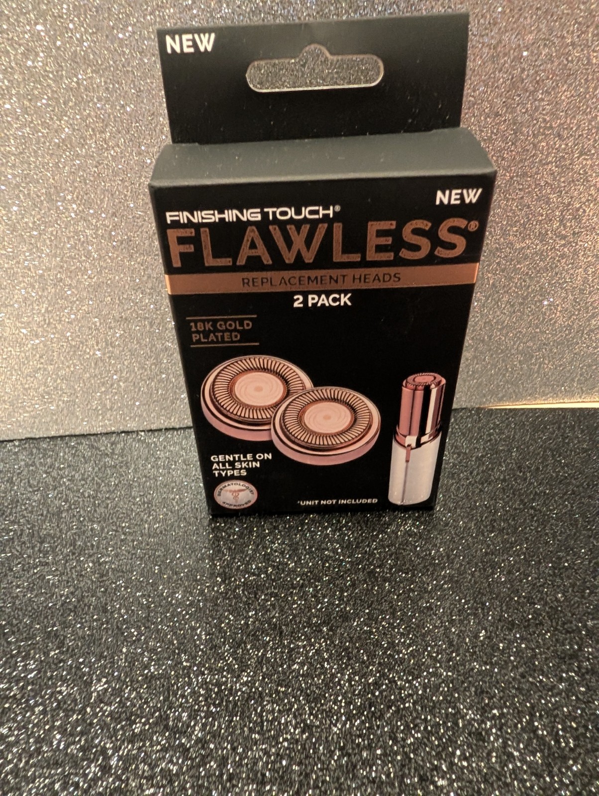 Finishing Touch Flawless, Replacement Heads Only 2 Pk Hair Remover Device NIB Finishing Touch Flawless, Replacement Heads Only 2 Pk Hair Remover Device NIB