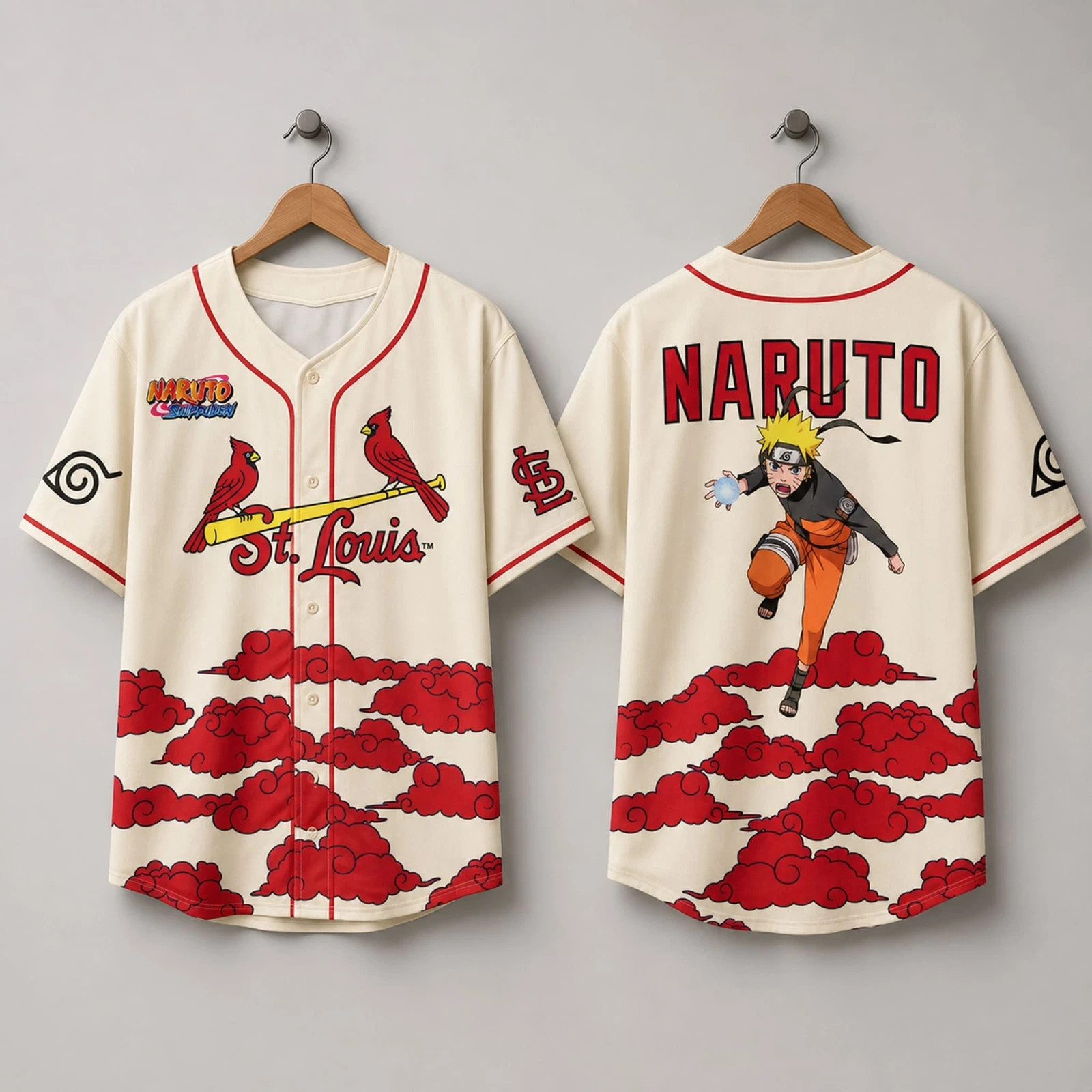 HOT Cardinals Naruto Night 2026 Printed Baseball Jersey Giveaway, S-5XL HOT Cardinals Naruto Night 2026 Printed Baseball Jersey Giveaway, S-5XL