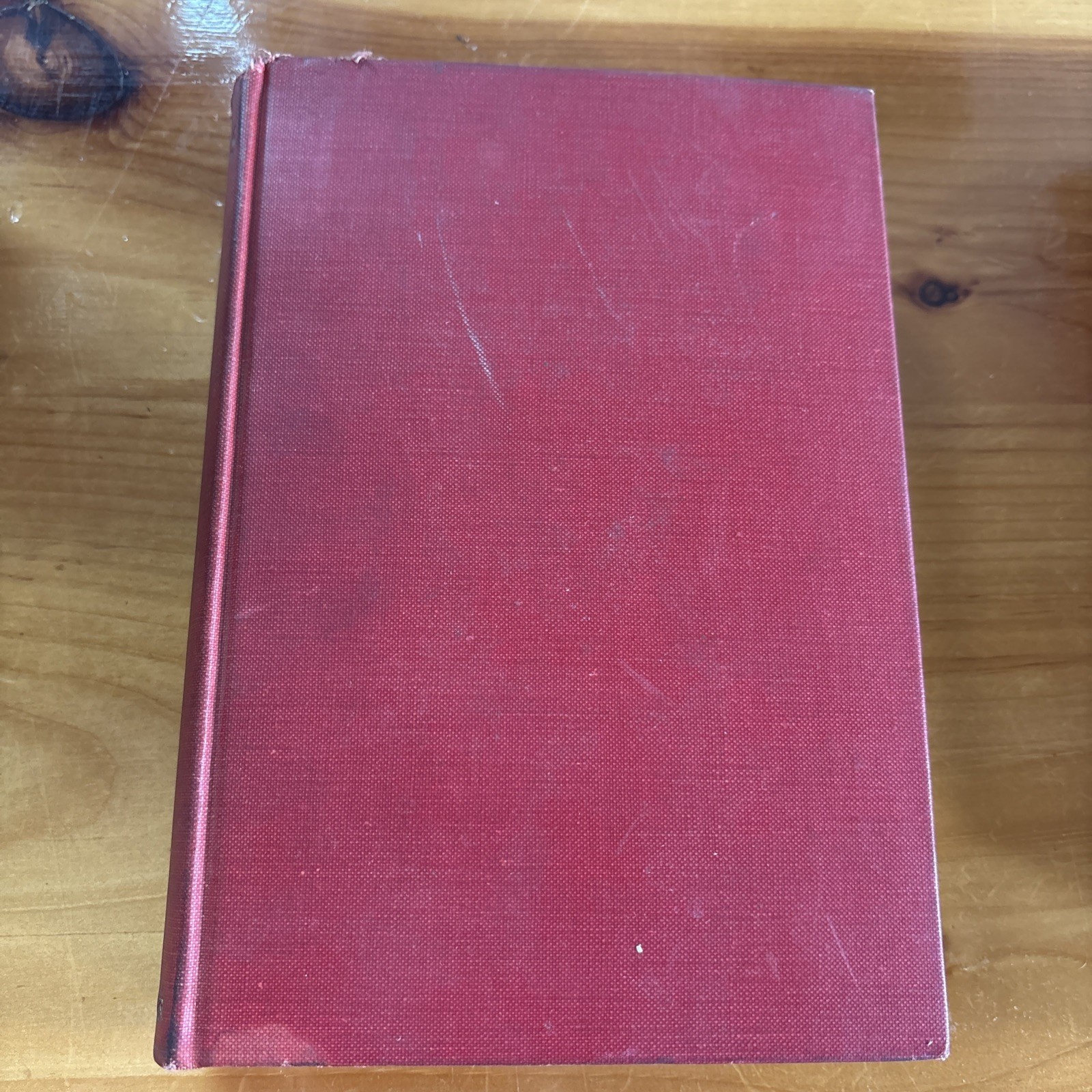 The Fury James Hanley 1945 First American US Edition Macmillan Red Cloth