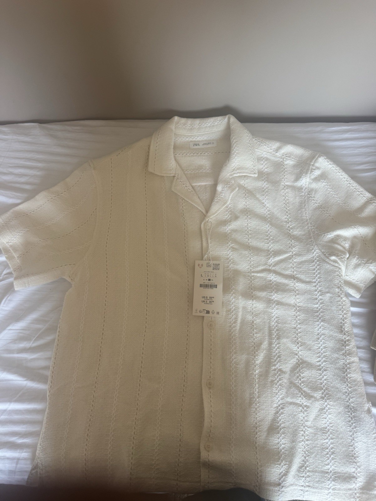 ZARA Men’s Top & Bottom set, Size L Regular ZARA Men’s Top & Bottom set, Size L Regular