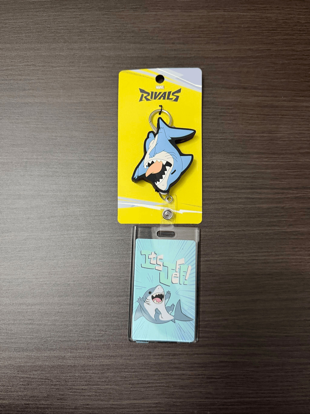 Marvel Rivals Jeff the Land Shark Retractable Lanyard Marvel Rivals Jeff the Land Shark Retractable Lanyard