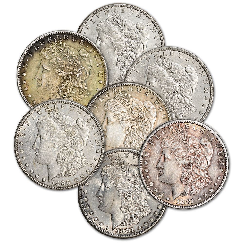 Morgan Silver Dollar Coin - Cull AU Details - Pre 1921 Random Date Morgan Silver Dollar Coin - Cull AU Details - Pre 1921 Random Date