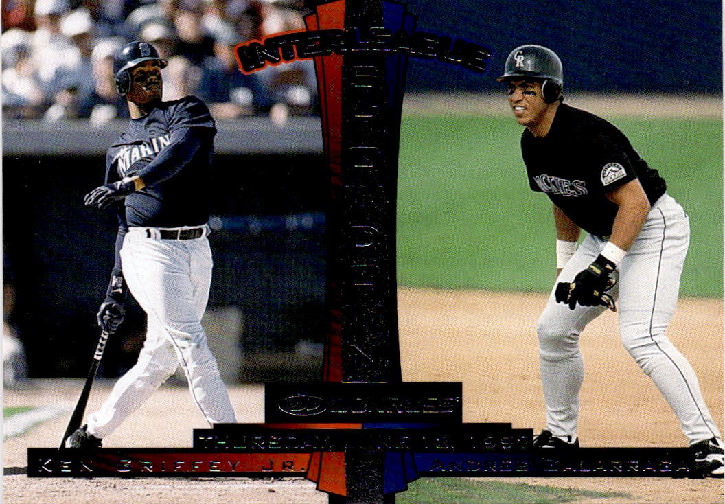 1997 Donruss #439 Ken Griffey Jr. / Andres Galarraga