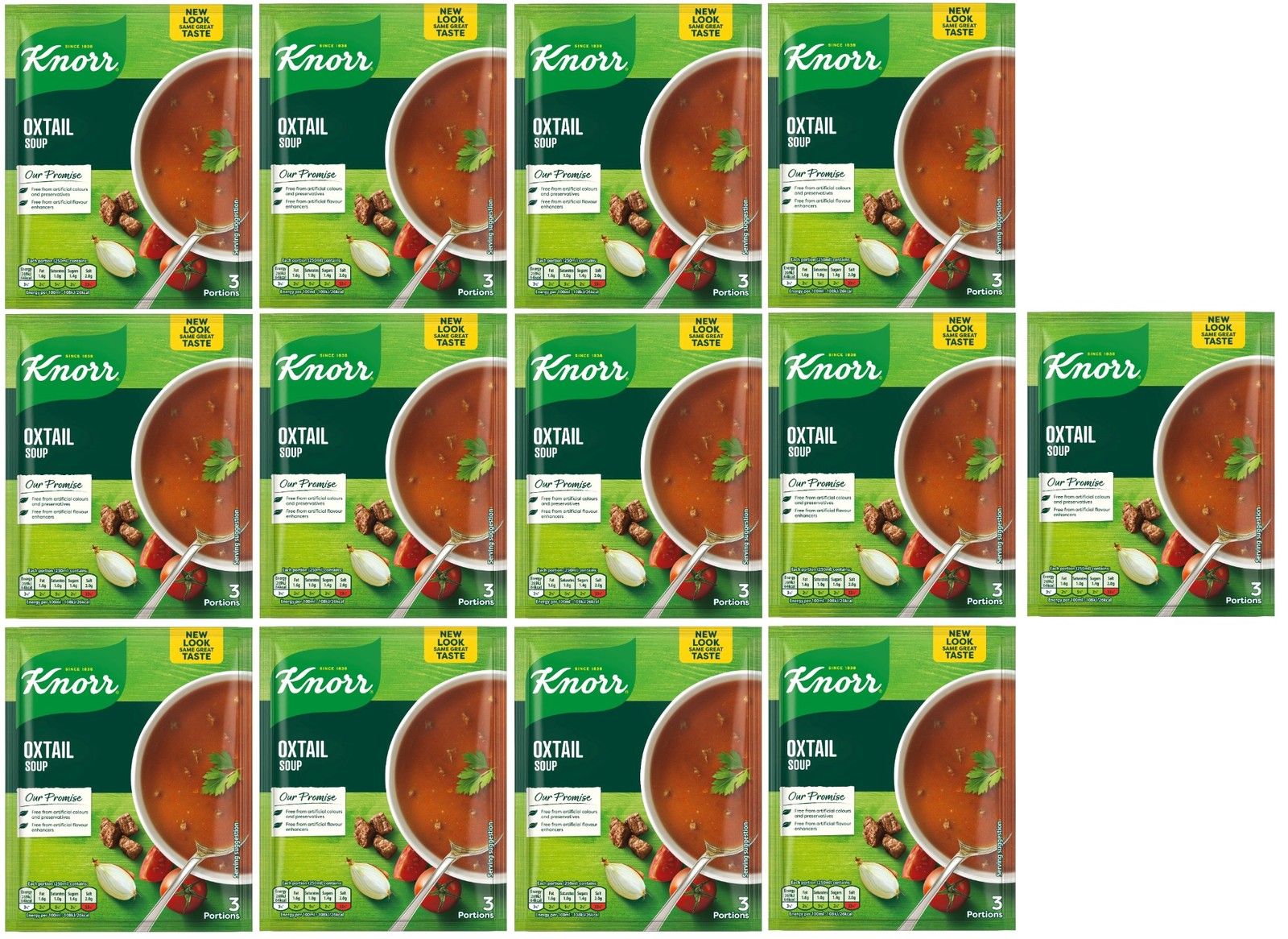 Knorr Oxtail Soup Mix, 53g, Pack of 13 (13x1.87oz), Irish Recipe Knorr Oxtail Soup Mix, 53g, Pack of 13 (13x1.87oz), Irish Recipe