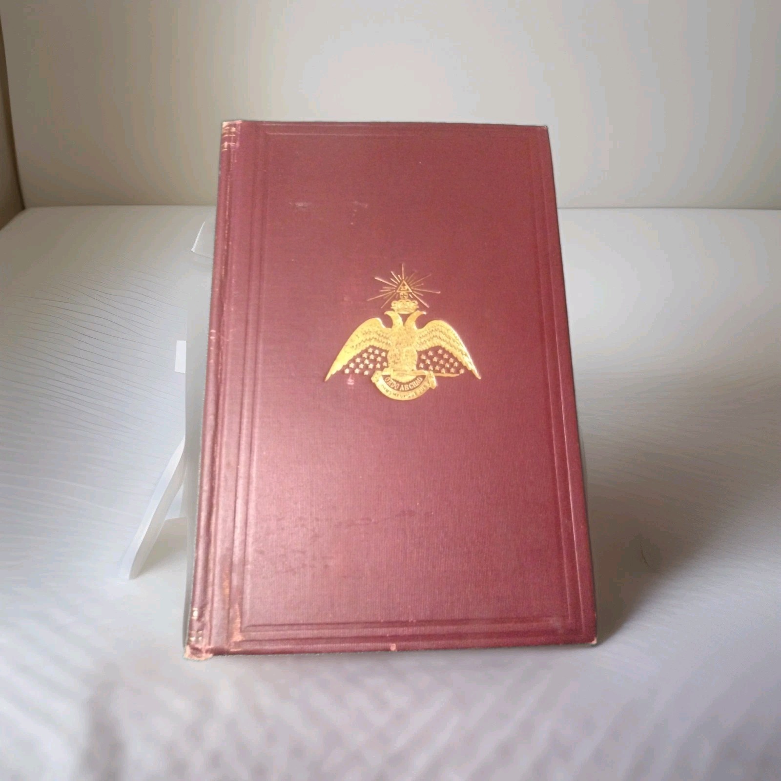 1914 Antique Morals And Dogma Albert Pike Masonic Scottish Rite Southern Juris.