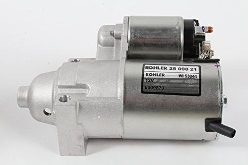 GENUINE OEM KOHLER PART # 25-098-24-S STARTER, REPLACES 25-098-21-S, 25-098-20-S