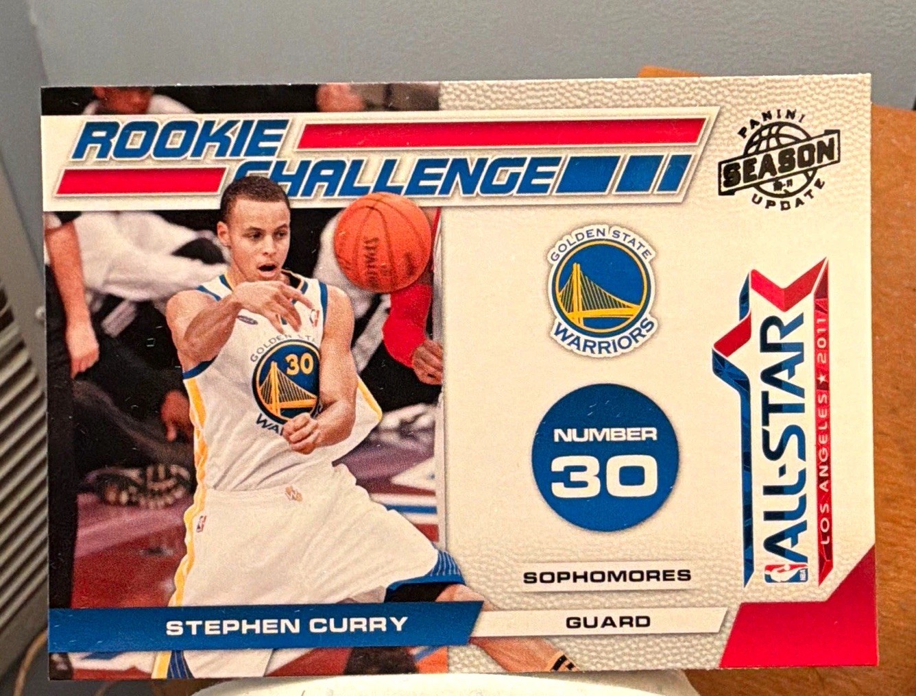 Panini 2010-11 Season Update Rookie Challenge Stephen Curry Warriors #14