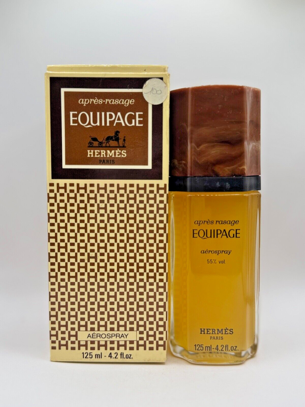 EQUIPAGE BY HERMES 125ML VINTAGE AFTER SHAVE SPRAY CODE-EA807 (NEW WITH BOX)