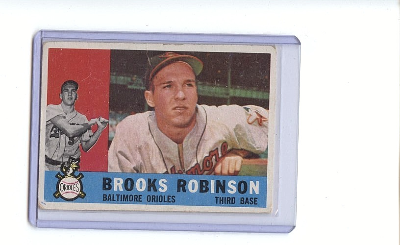 1960 Topps Brooks Robinson Baltimore Orioles #28 🚀⚾️🚀 Original
