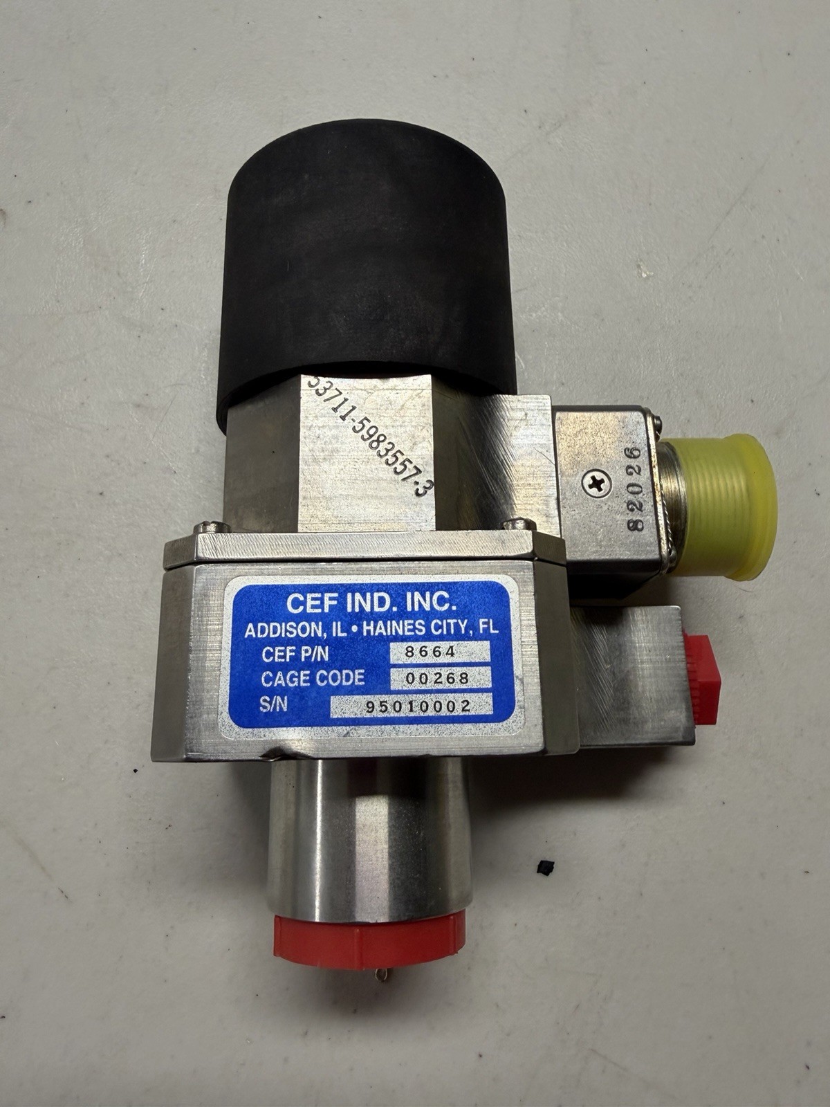 VINTAGE AIRCRAFT CEF COOLANT PUMP ASSY 8664 VINTAGE AIRCRAFT CEF COOLANT PUMP ASSY 8664