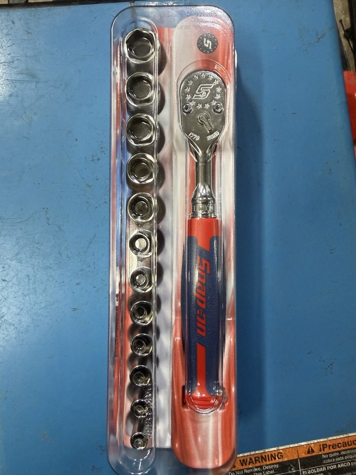 Snap-on 250th USA Special Edition 13pc 3/8 Socket Set 212FSMS/FHD100AM NEW Snap-on 250th USA Special Edition 13pc 3/8 Socket Set 212FSMS/FHD100AM NEW