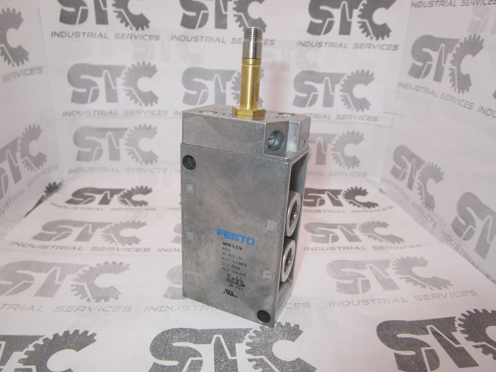 MFH-5-1/4 FESTO 6211 Genuine Original Solenoid Valve US Stock FAST SHIPPING MFH-5-1/4 FESTO 6211 Genuine Original Solenoid Valve US Stock FAST SHIPPING