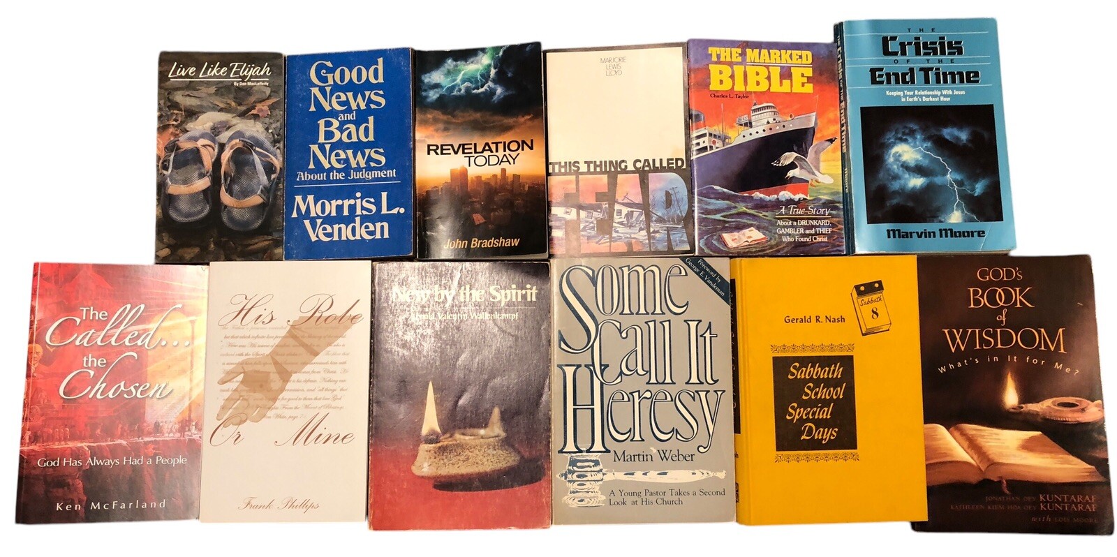 Lot M: 12 SDA Adventist Books Booklets Tracts Good Christian Reading 11PB 1 HC Lot M: 12 SDA Adventist Books Booklets Tracts Good Christian Reading 11PB 1 HC