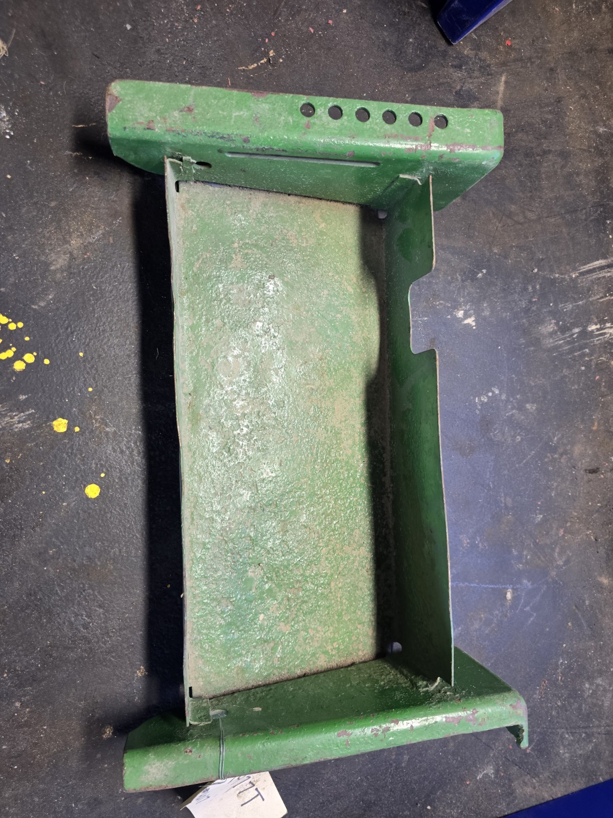 John Deere M M477T Original Toolbox Antique Tractor John Deere M M477T Original Toolbox Antique Tractor