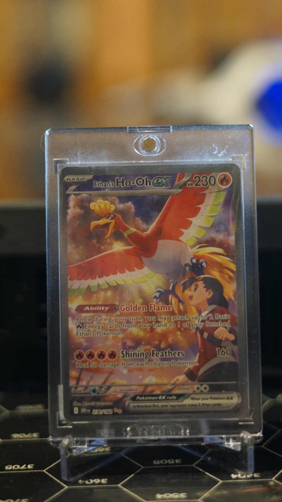 Ethan\'s Ho-Oh ex 230/182 Sv10: Destined Rivals Holo