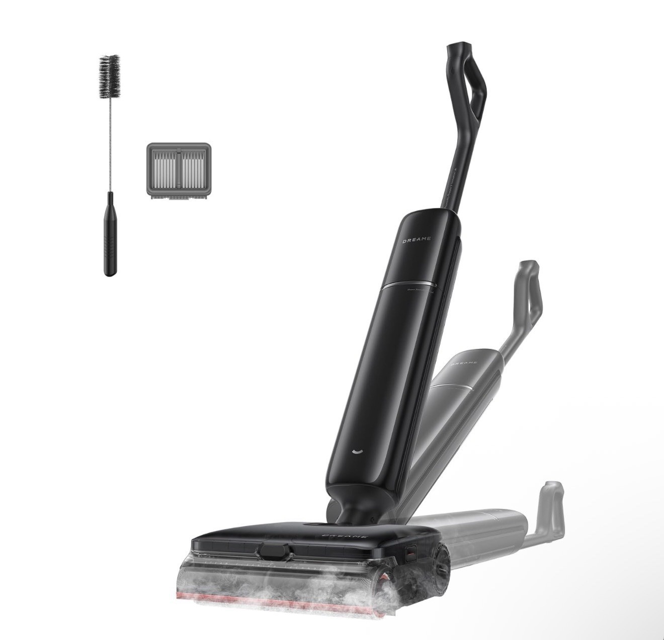 DREAME Aero Pro Steam Wet Dry Vacuum Mop 392℉ Steam Cleaning 28kPa Suction NEW