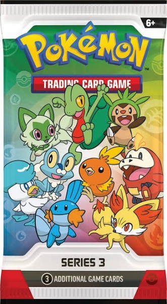 Pokémon First Partner Illustration Collection (Series 3) SEALED PACK English Pokémon First Partner Illustration Collection (Series 3) SEALED PACK English