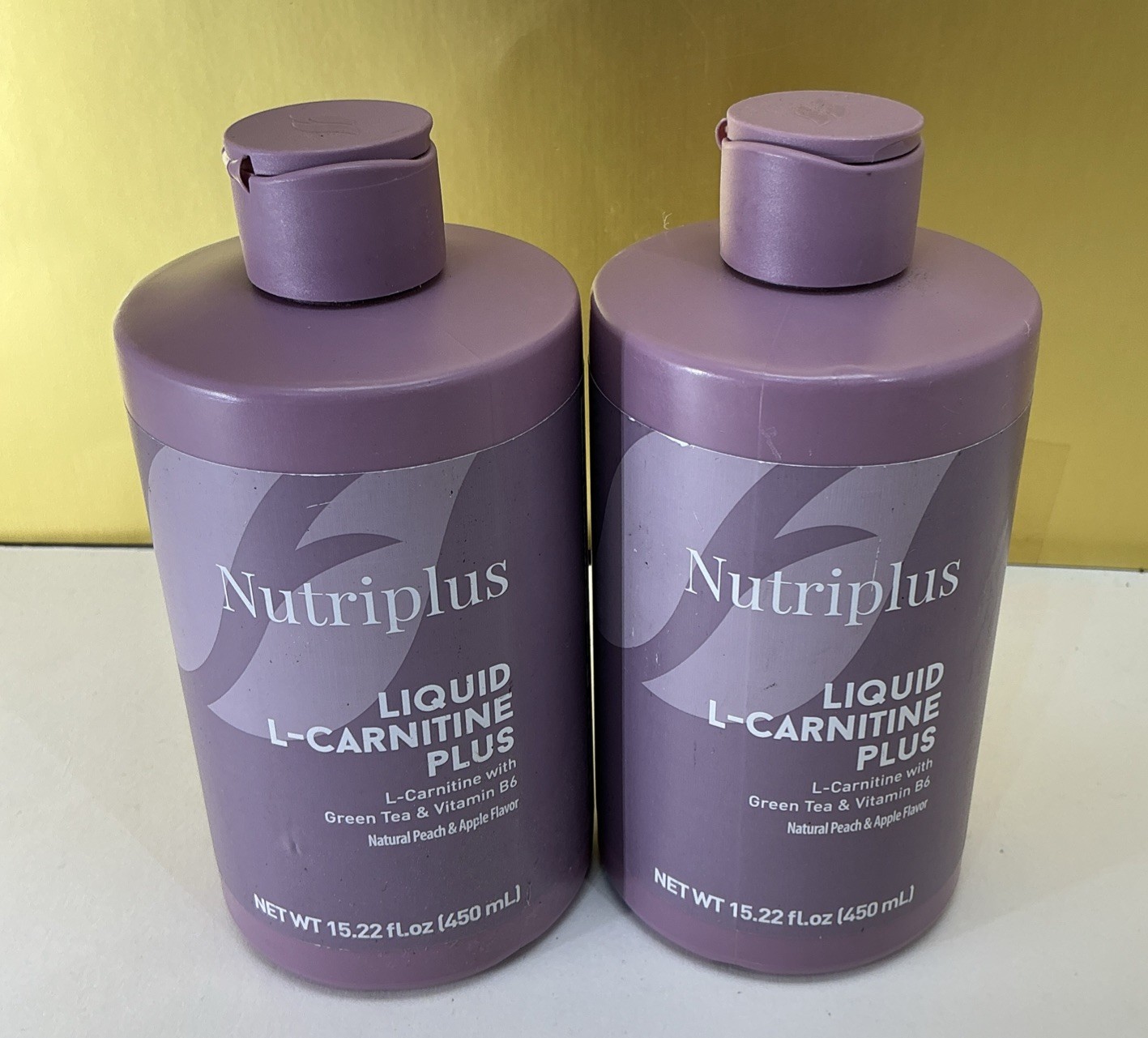 X2 Farmasi Nutriplus L-Carnitine Apple & Peach 900ml - exp 12/26 X2 Farmasi Nutriplus L-Carnitine Apple & Peach 900ml - exp 12/26