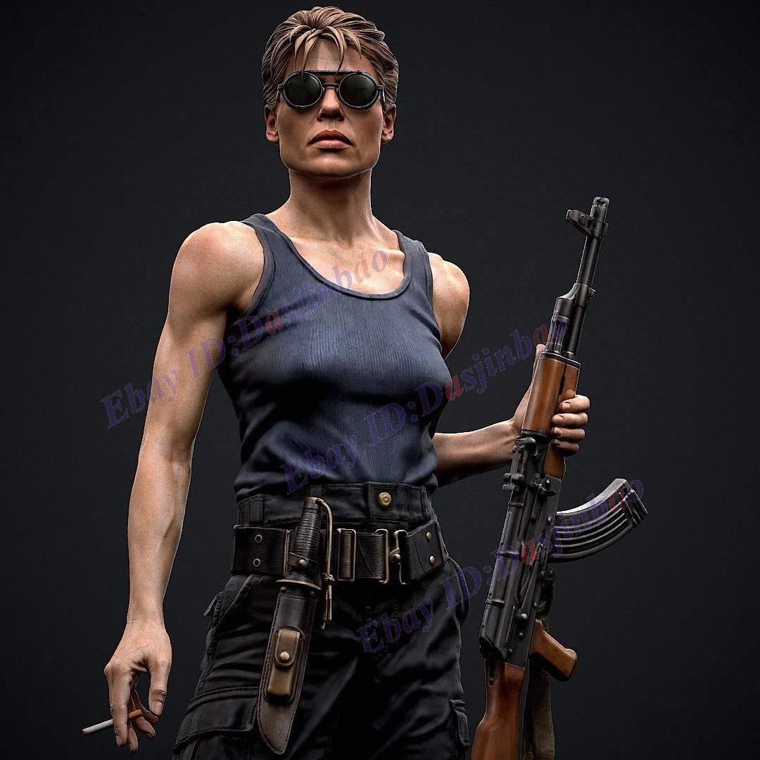 Sarah Connor 1/10 1/8 1/6 1/4 1/3 1/2 3D Print Model Kit Unpainted Unassembled