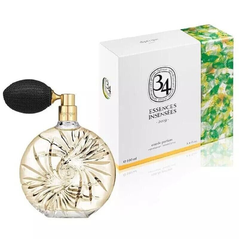Diptyque 34 ESSENCES INSENSEES 2019 Limited Edition Eau de Parfum 3.4oz *NWOB* Diptyque 34 ESSENCES INSENSEES 2019 Limited Edition Eau de Parfum 3.4oz *NWOB*